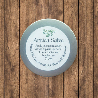 Arnica Salve – Soothing Relief | All-Natural, Healing Balm