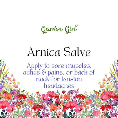 Arnica Salve – Soothing Relief | All-Natural, Healing Balm