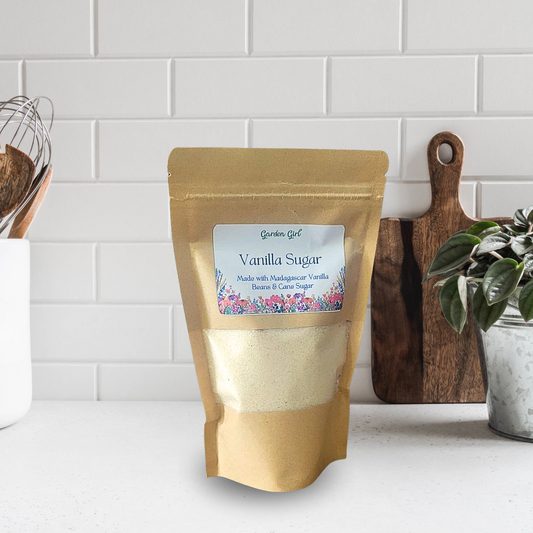 Vanilla Sugar – Gourmet Sweetener with Real Madagascar Vanilla | Organic & Flavorful